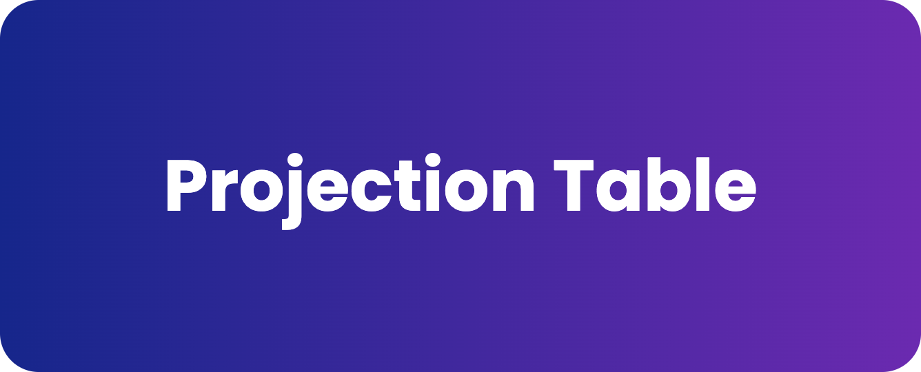 Projection Table